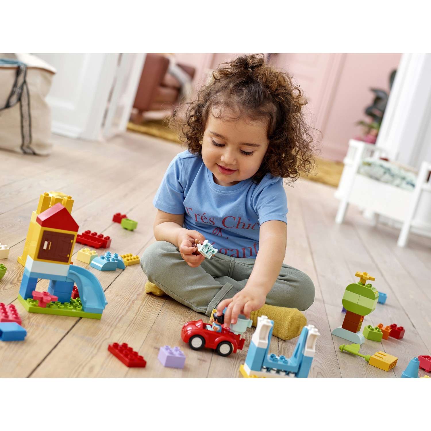 Конструктор LEGO DUPLO Коробка с кубиками 85 дет. - фото 18