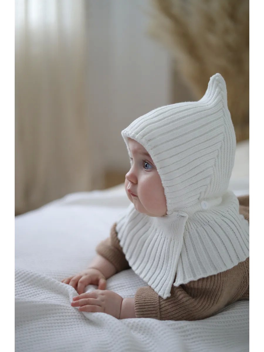 Шапка-шлем Starkoff Kids Д100215 - фото 9