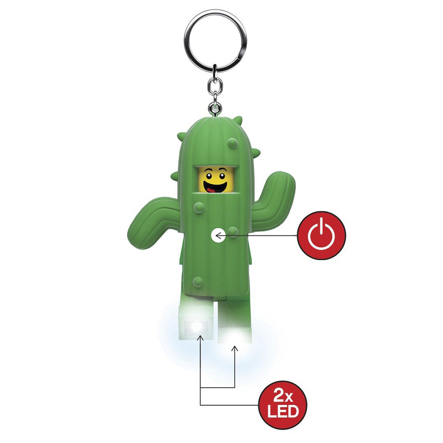 Брелок-фонарик LEGO Cactus Boy - фото 5