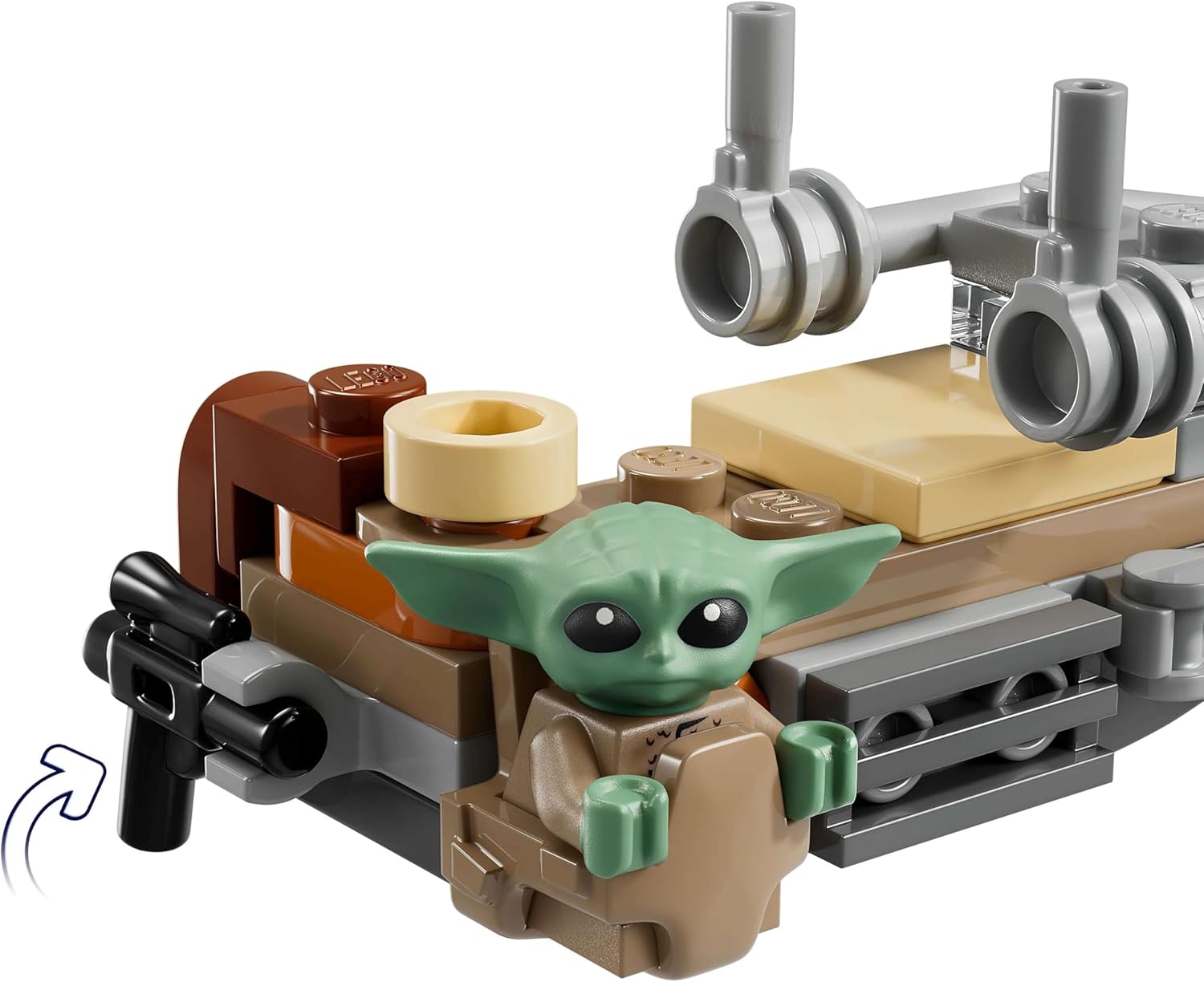 Конструктор LEGO Star Wars Мандалорец и спидер-байк 58 дет. - фото 3