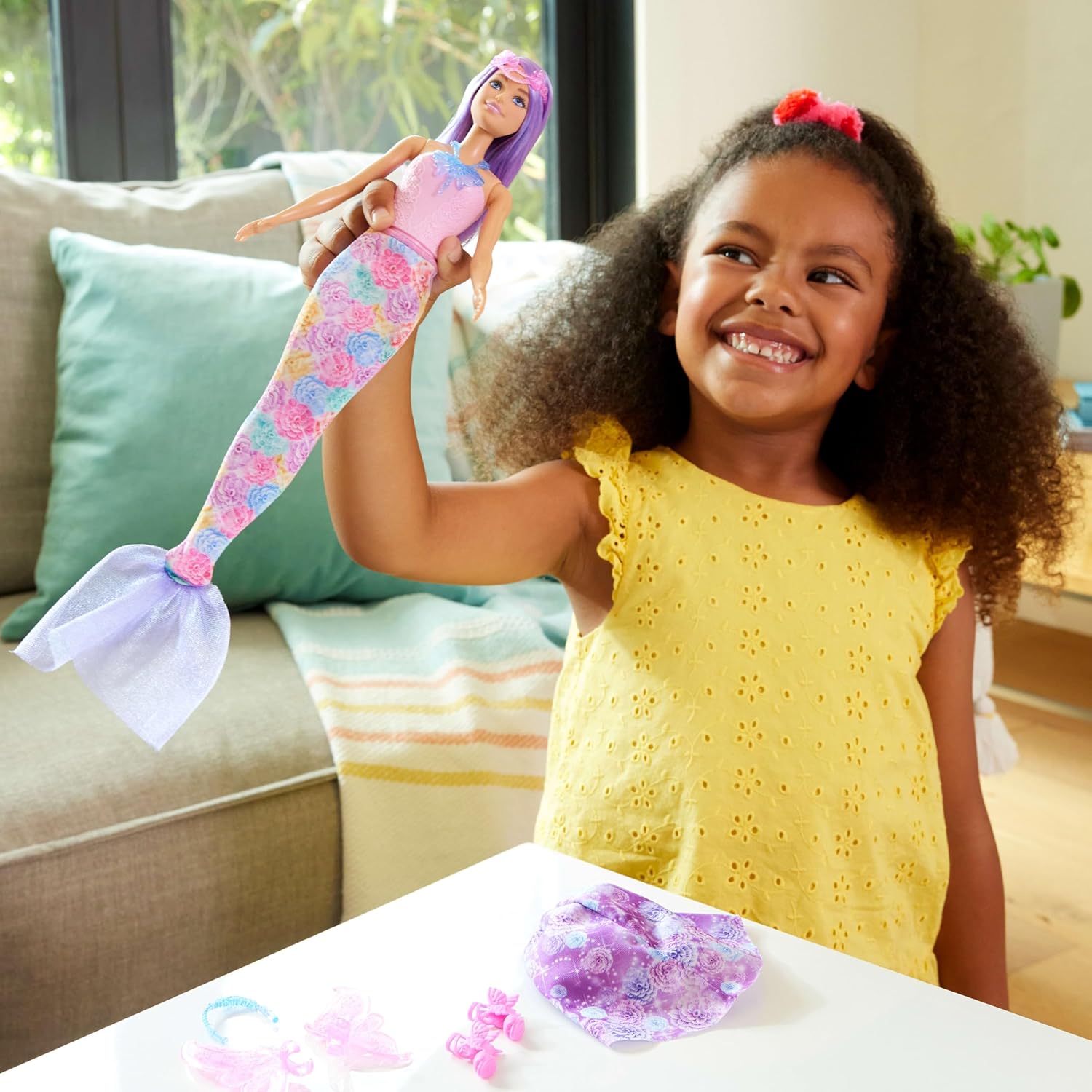 Кукла модельная Barbie Фэнтези Одевалка JCP74 - фото 6