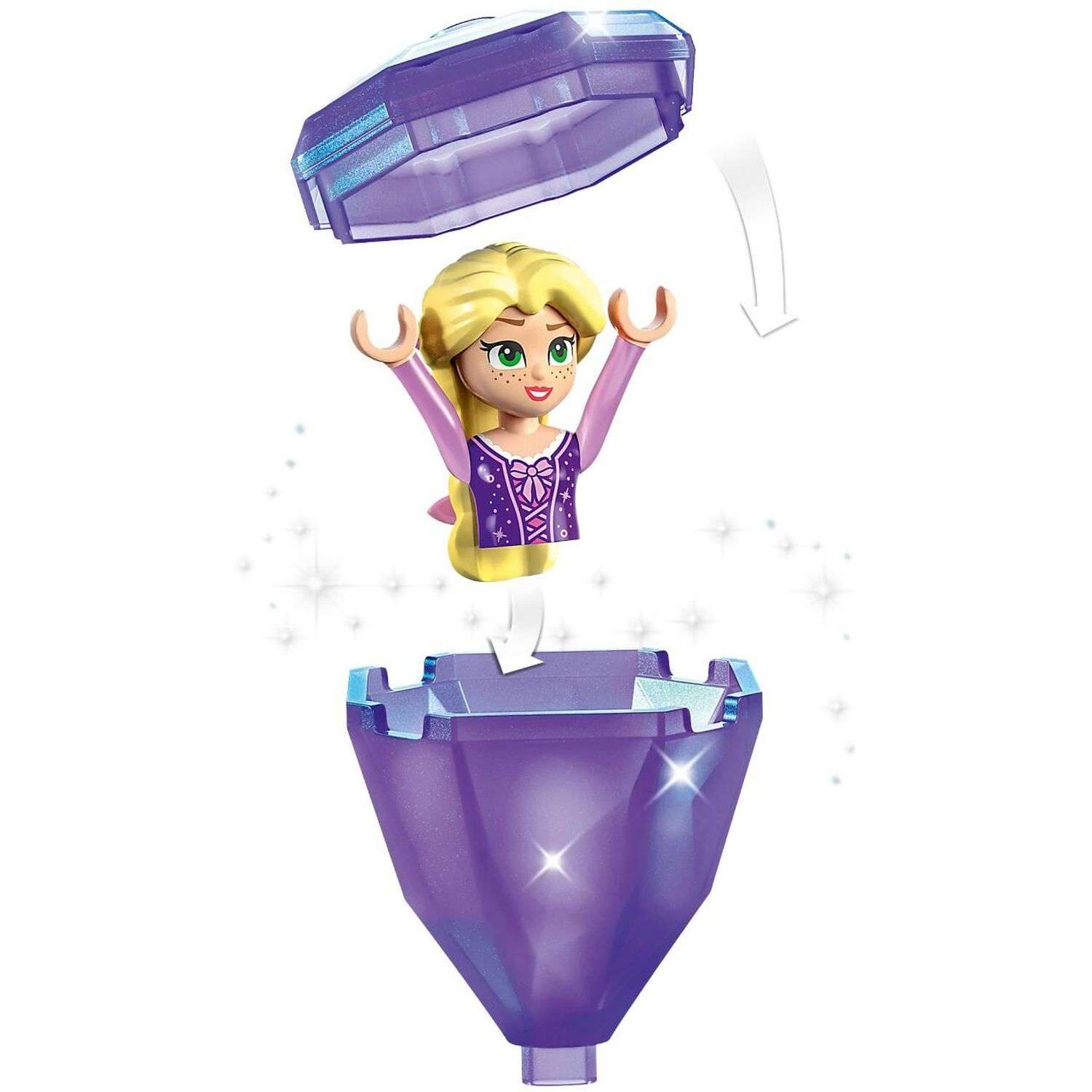 Конструктор LEGO Disney Princess Вращающаяся Рапунцель 89 дет. - фото 5
