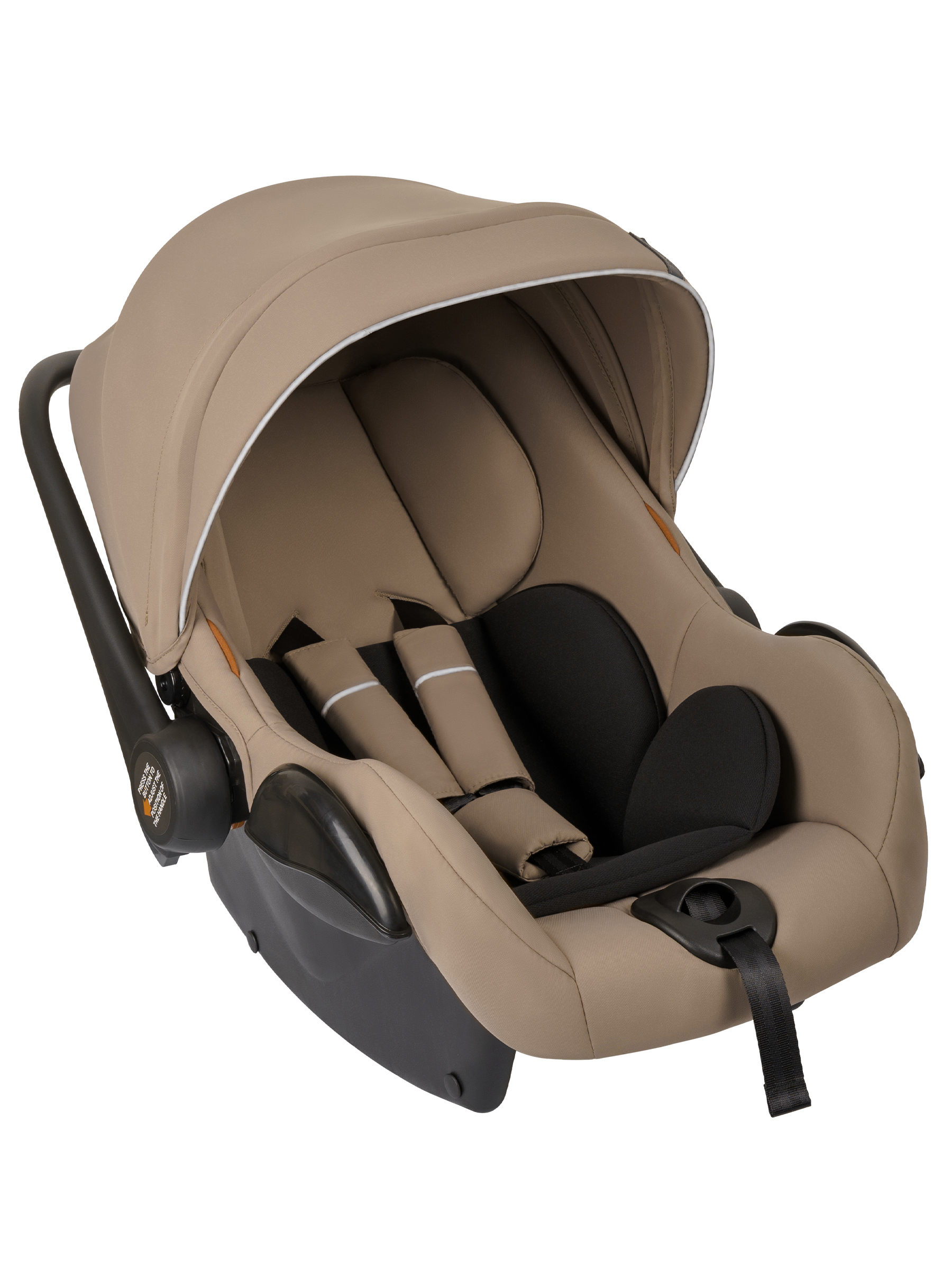 Коляска 3в1 Indigo Coin темно-бежевый - фото 7