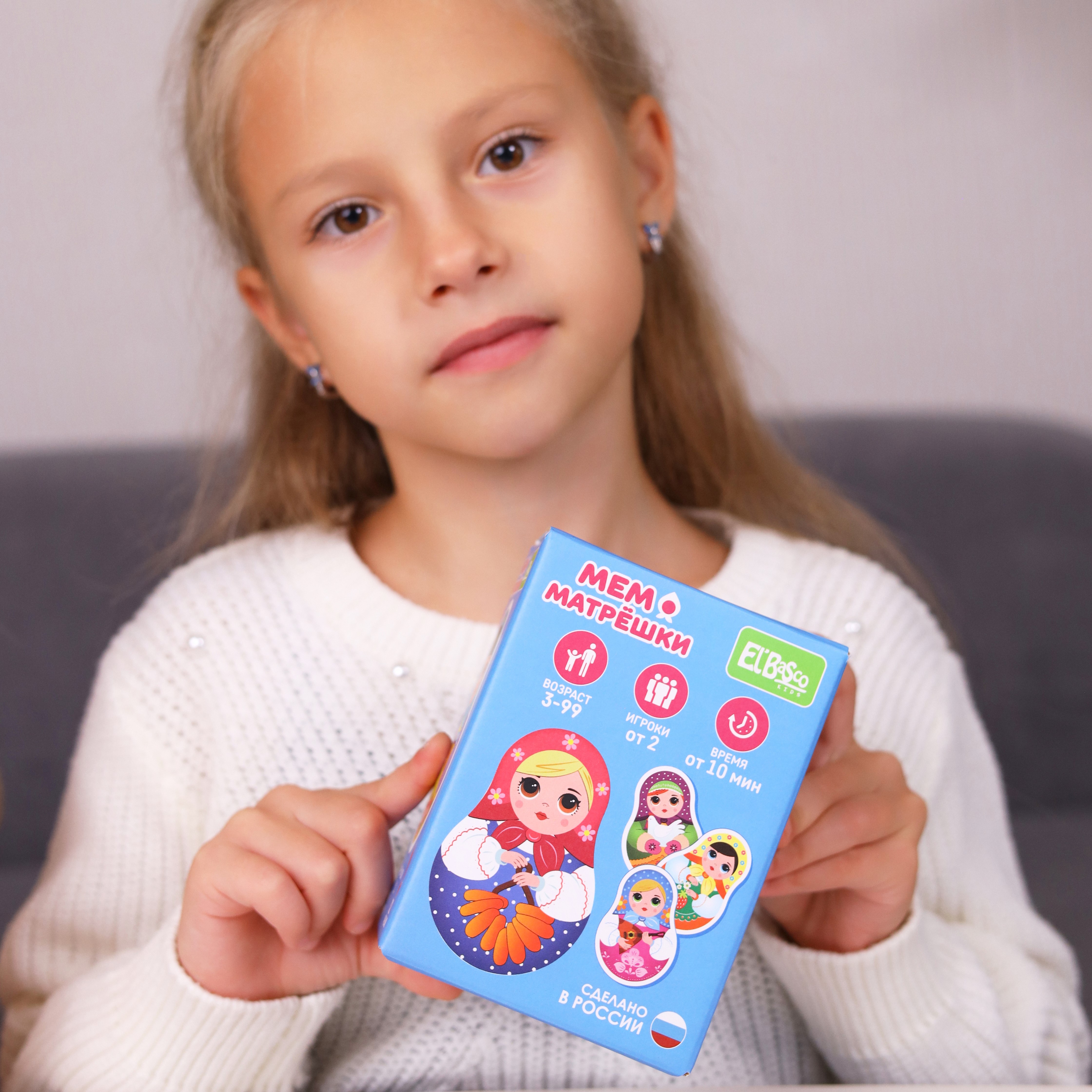 Настольная игра El BascoKids Мемо Матрёшки - фото 7