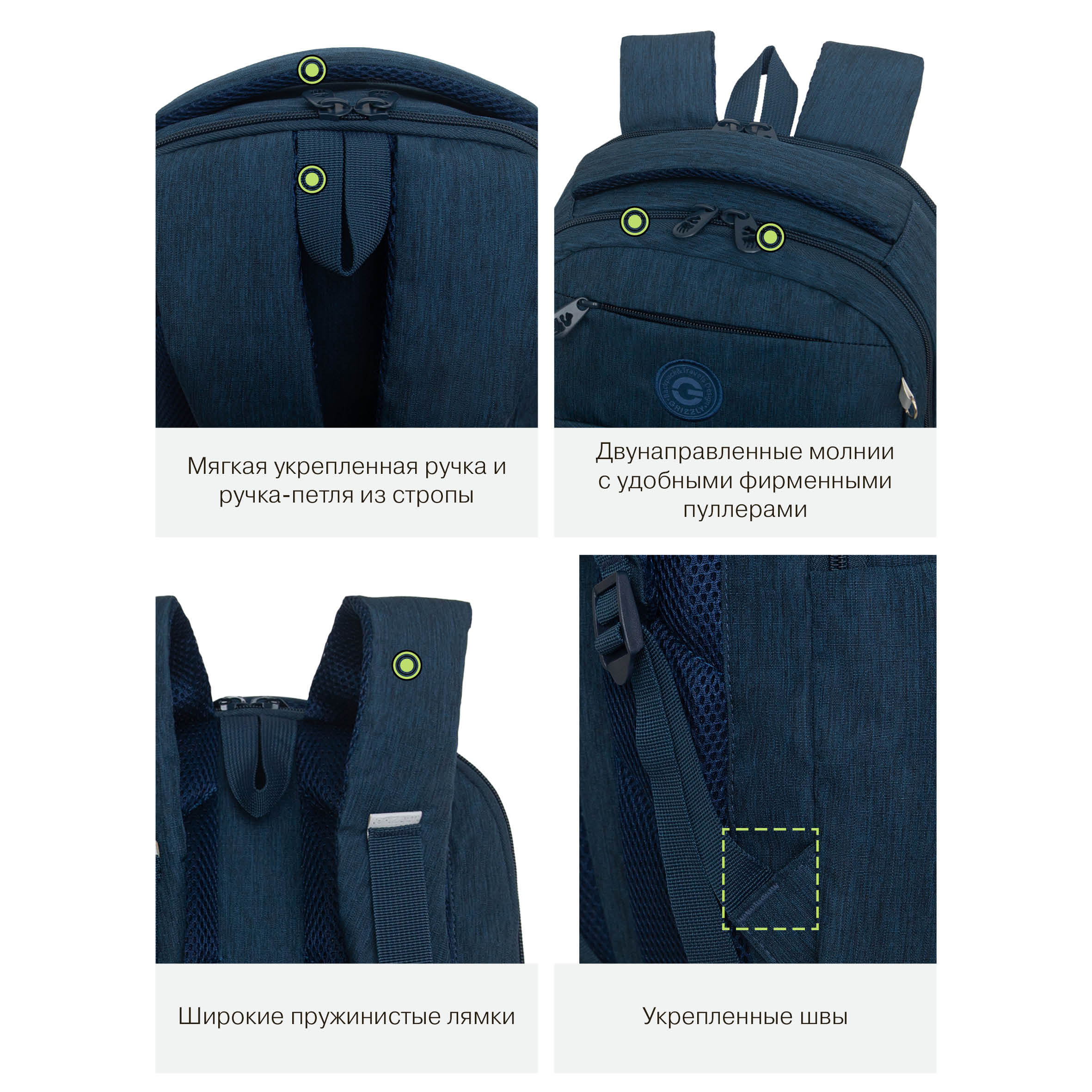 Рюкзак Grizzly для девочки - фото 12