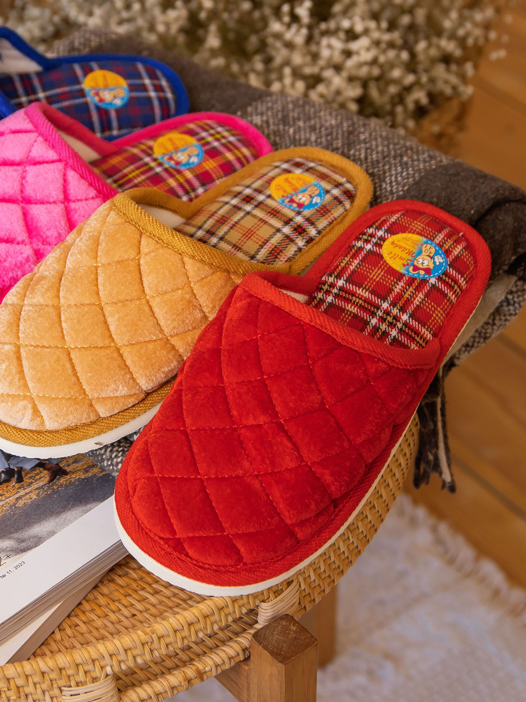 Тапочки SMILE of MILADY A-70-148-08 зак. - фото 7