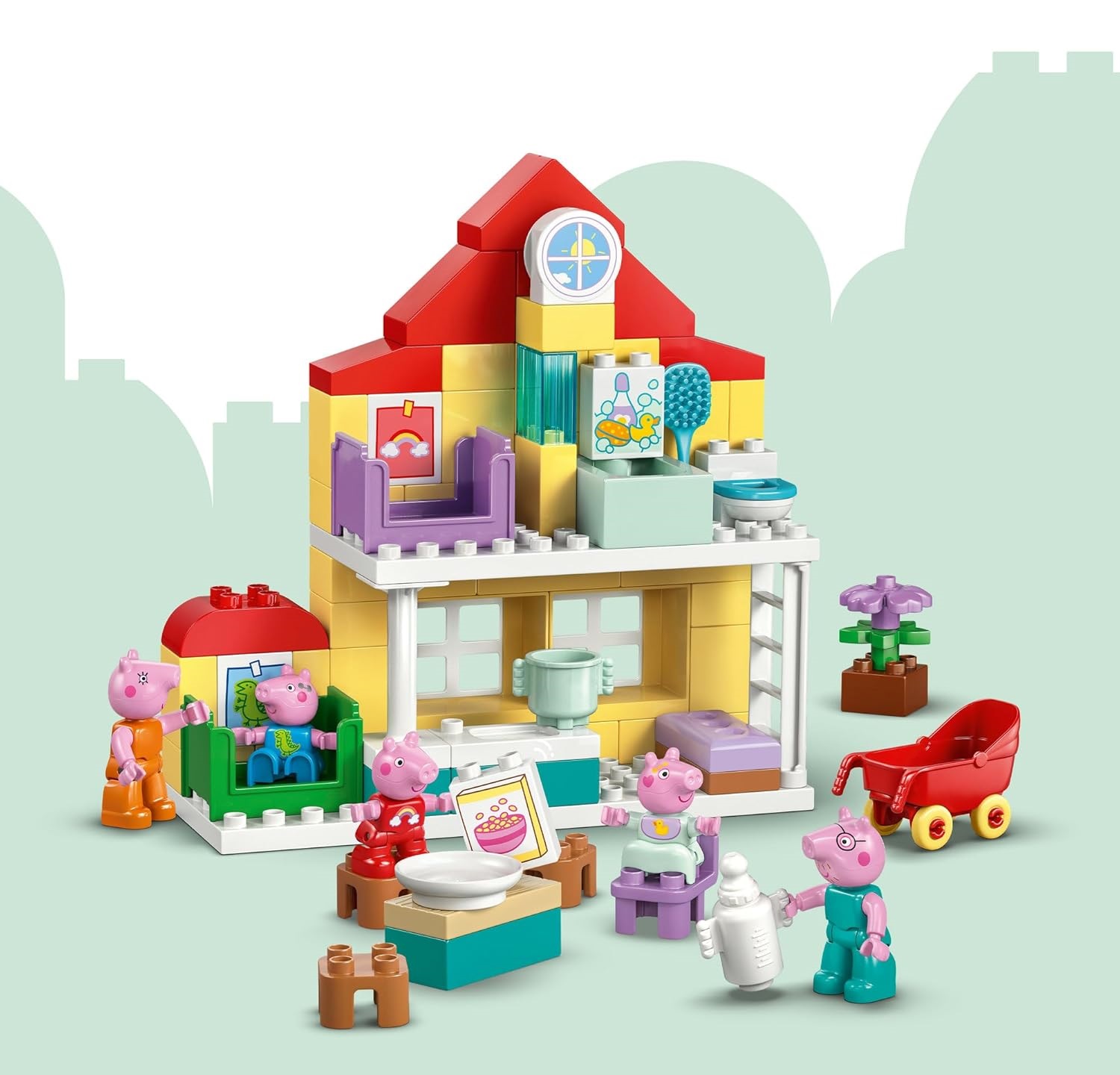 Конструктор LEGO DUPLO Семейный Дом 84 дет. - фото 6