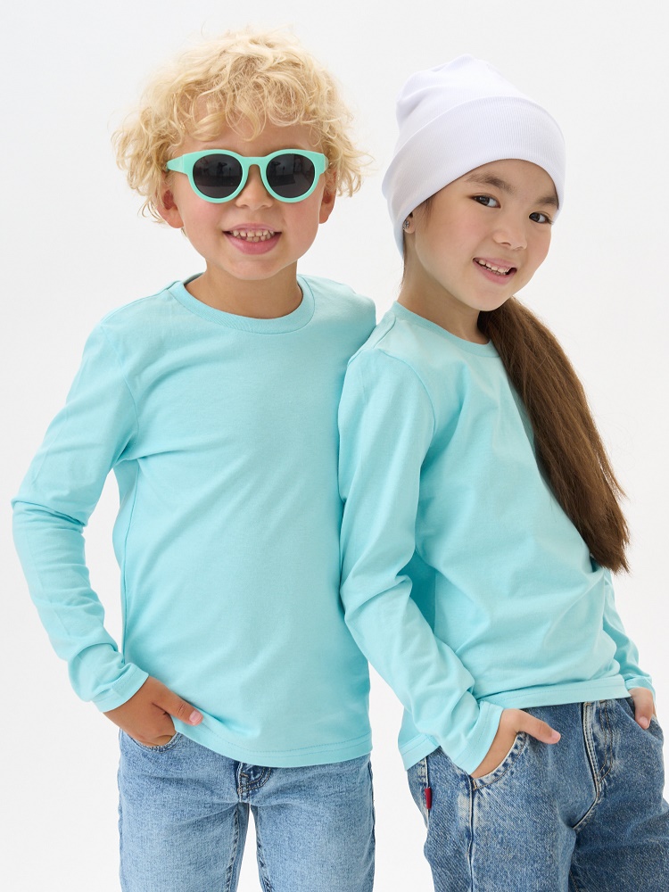 Лонгслив UZCOTTON K-L/Небо - фото 3