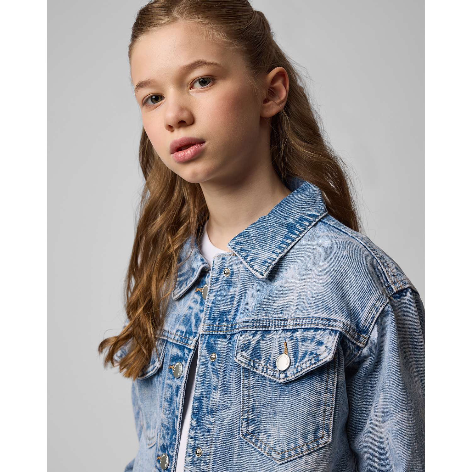 Джинсовая куртка Futurino Fashion S25FF-2GD35tg-55 - фото 7