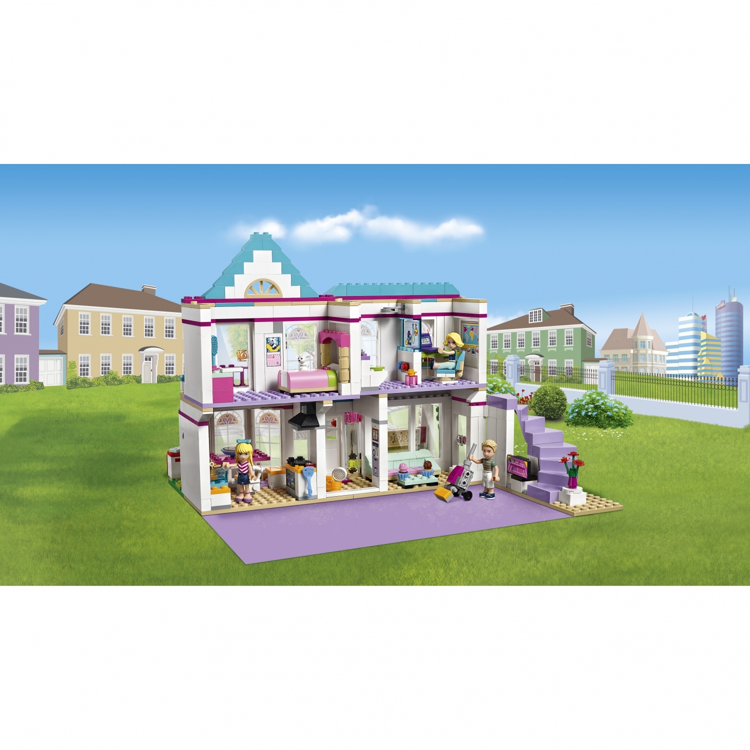 Конструктор LEGO Friends Дом Стефани блочный - фото 5