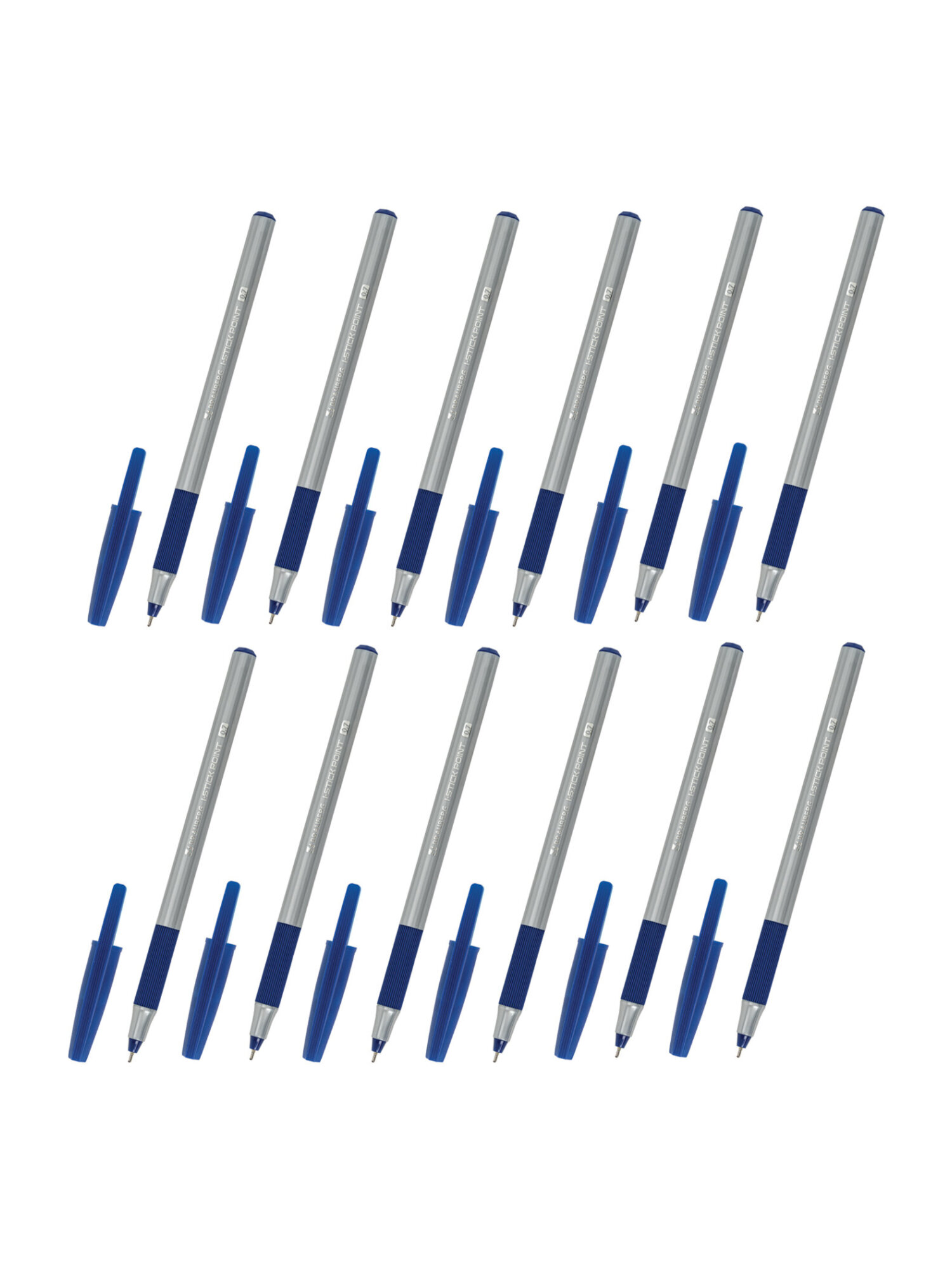 Ручка шариковая Brauberg 12 шт. - фото 14