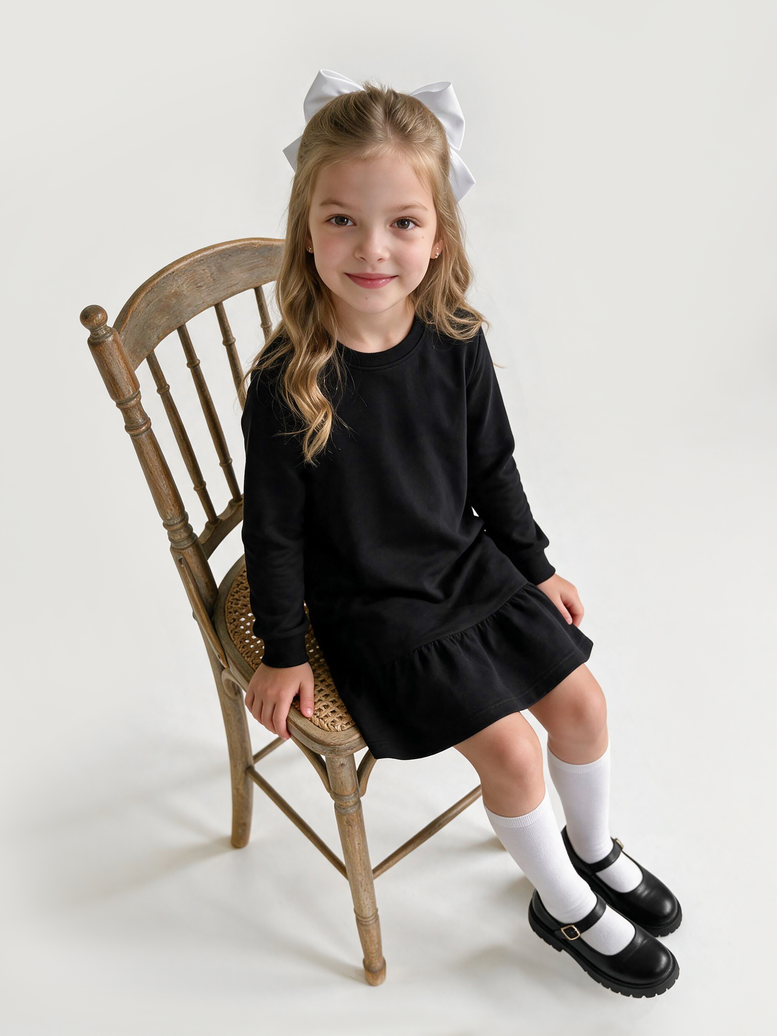 Платье Mini Me D5/черный - фото 8