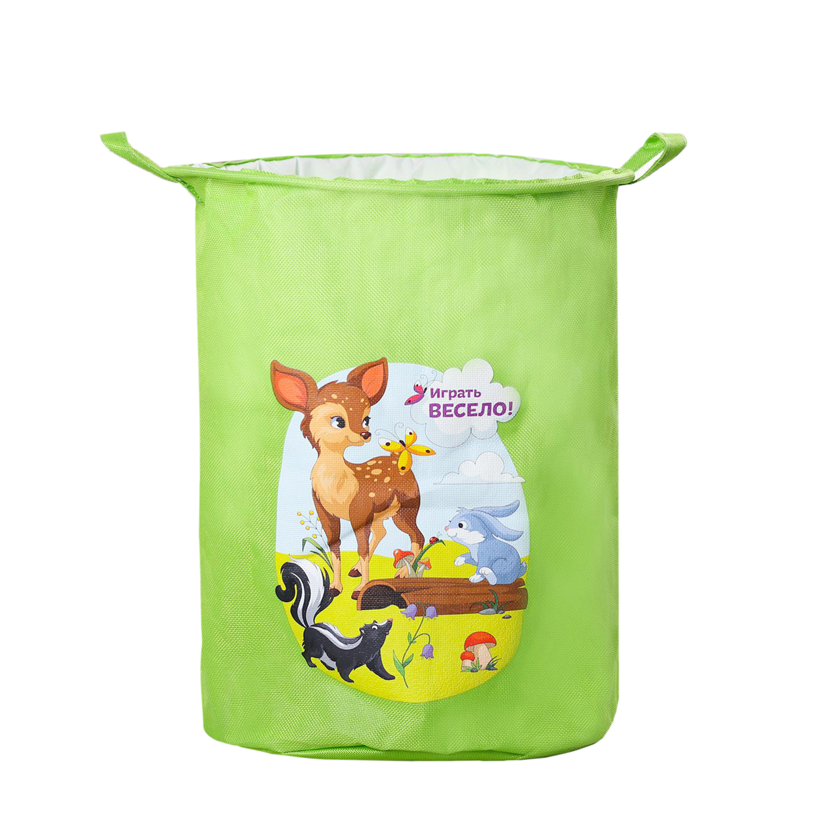 Корзина для игрушек Школа Талантов с завязками Играть весело - фото 1