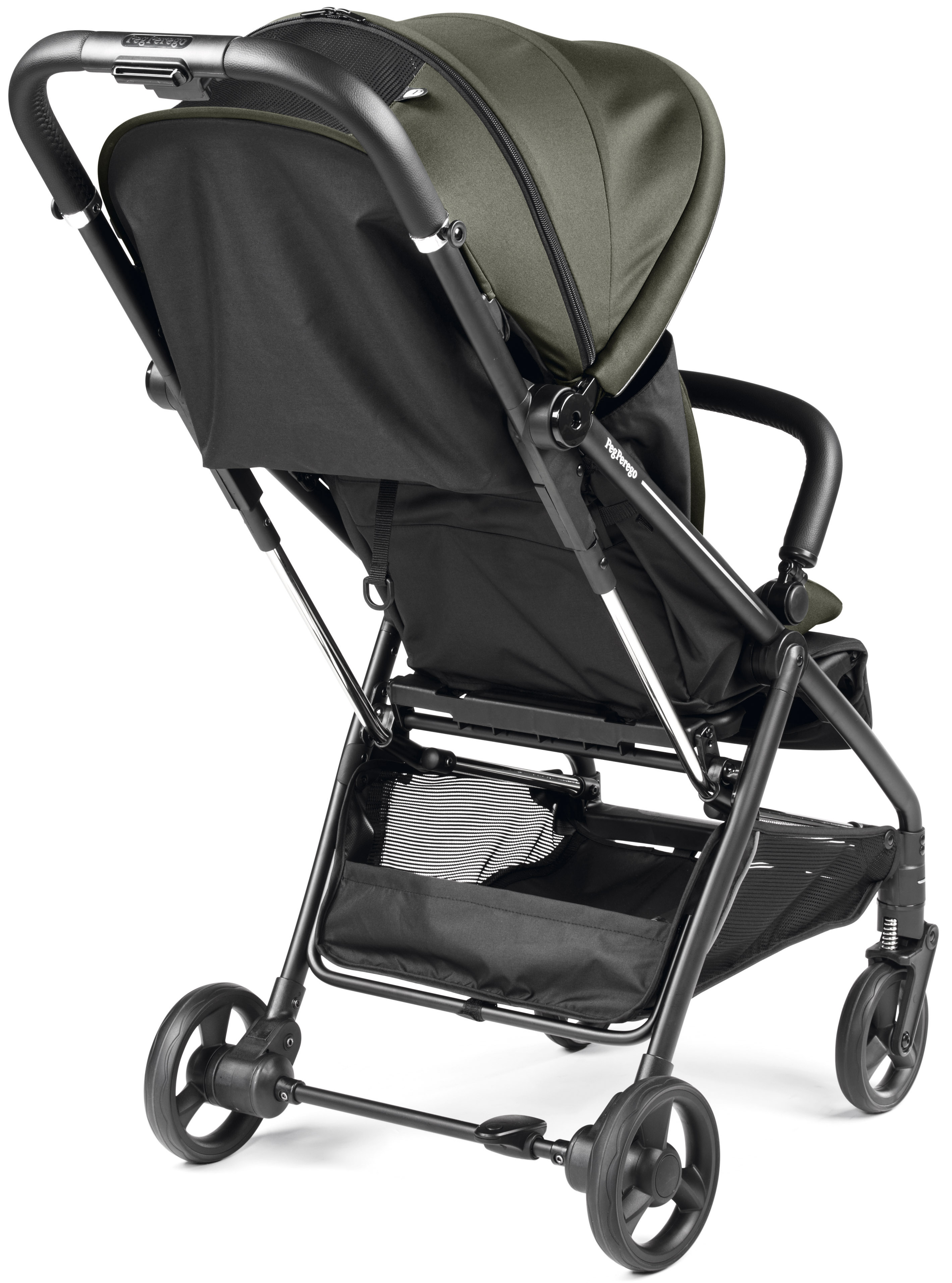 Коляска прогулочная Peg-Perego Selfie Plus зеленый - фото 2