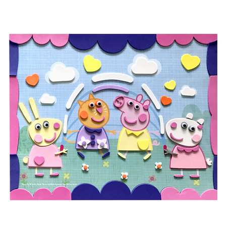 Аппликация Peppa Pig