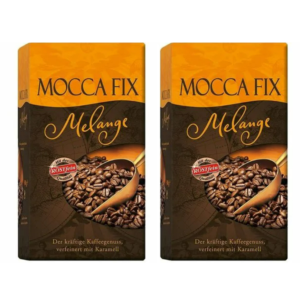 Кофе молотый Mocca Fix Melange натуральный 2 упаковки по 500г - фото 1