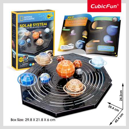 Пазл CubicFun Солнечная система сборка