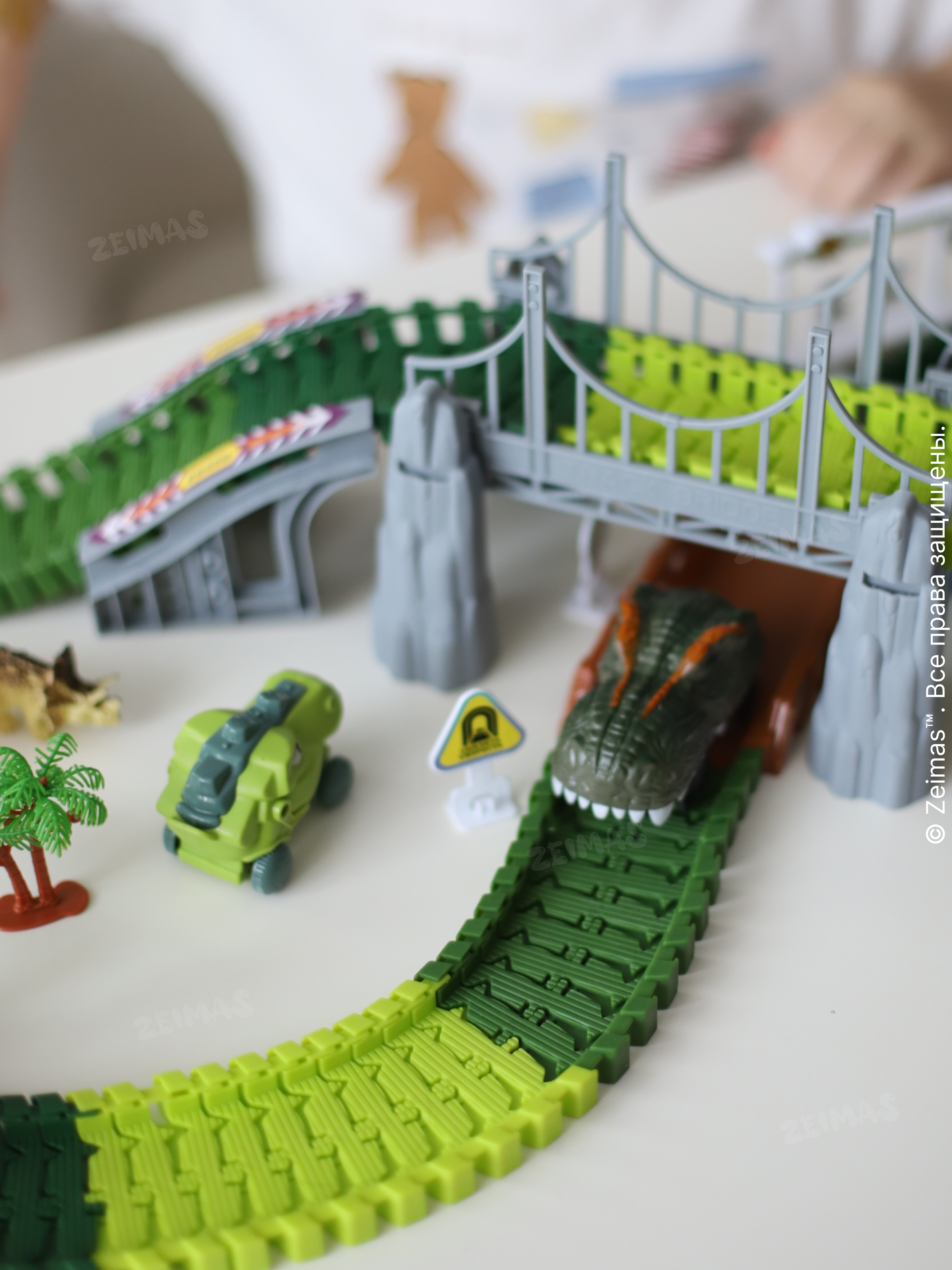 Конструктор Zeimas Дино трек 169 дет. в ассортименте - фото 25