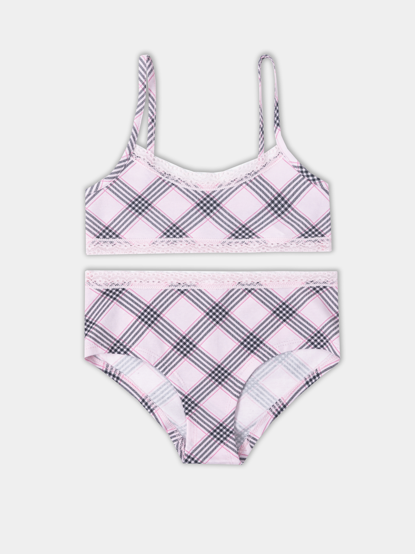 Комплект Mark Formelle (Марк Формэль) 447701/клетка черно -розовая - фото 1