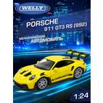 Автомобиль Welly Porsche Порше 911 ГТ3 РС 992 1:24