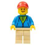 Фигурка LEGO Man Dark Azure