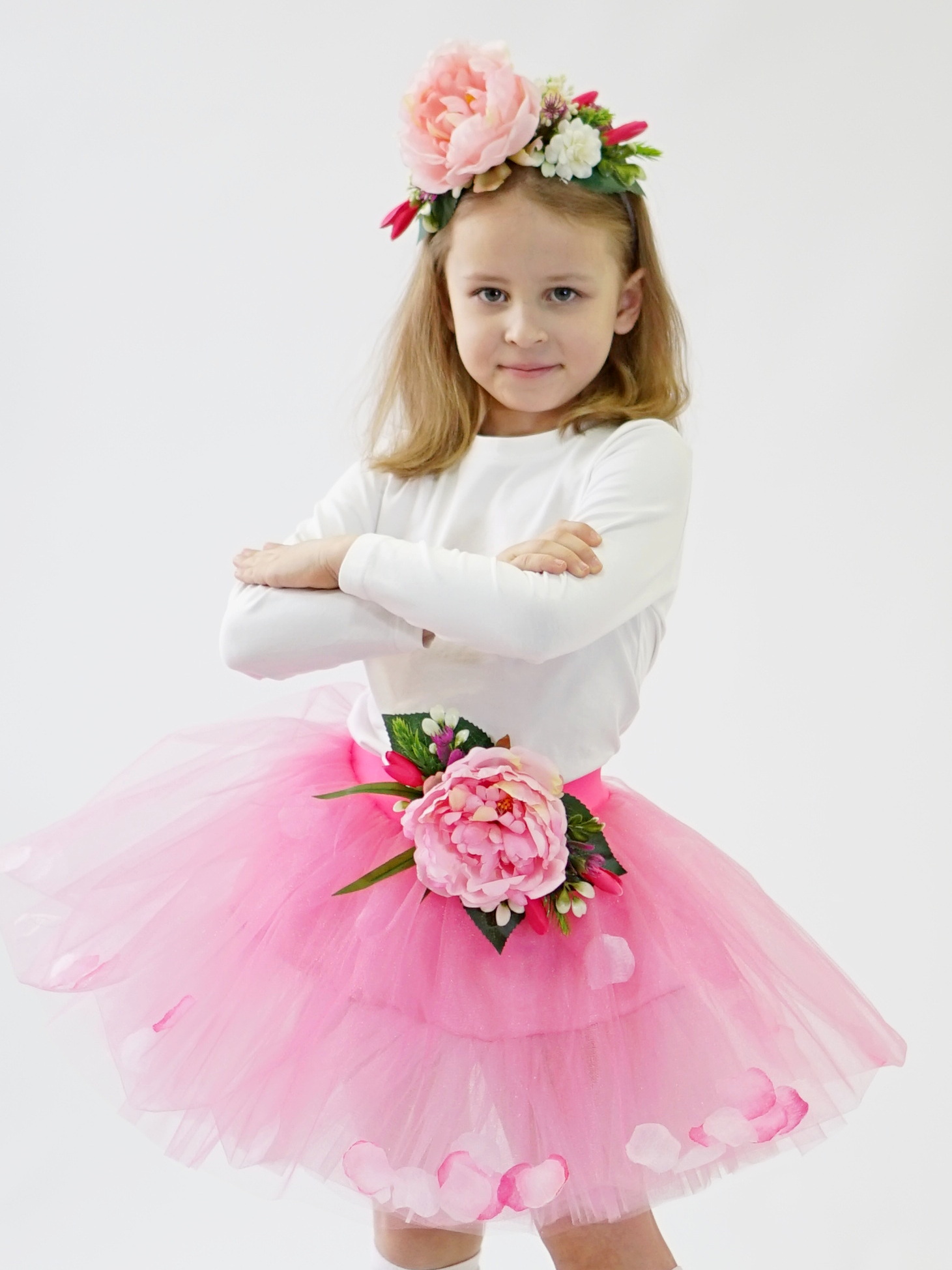 Карнавальный костюм цветочная фея ЭнчантималсDress КосЦвРоз - фото 1