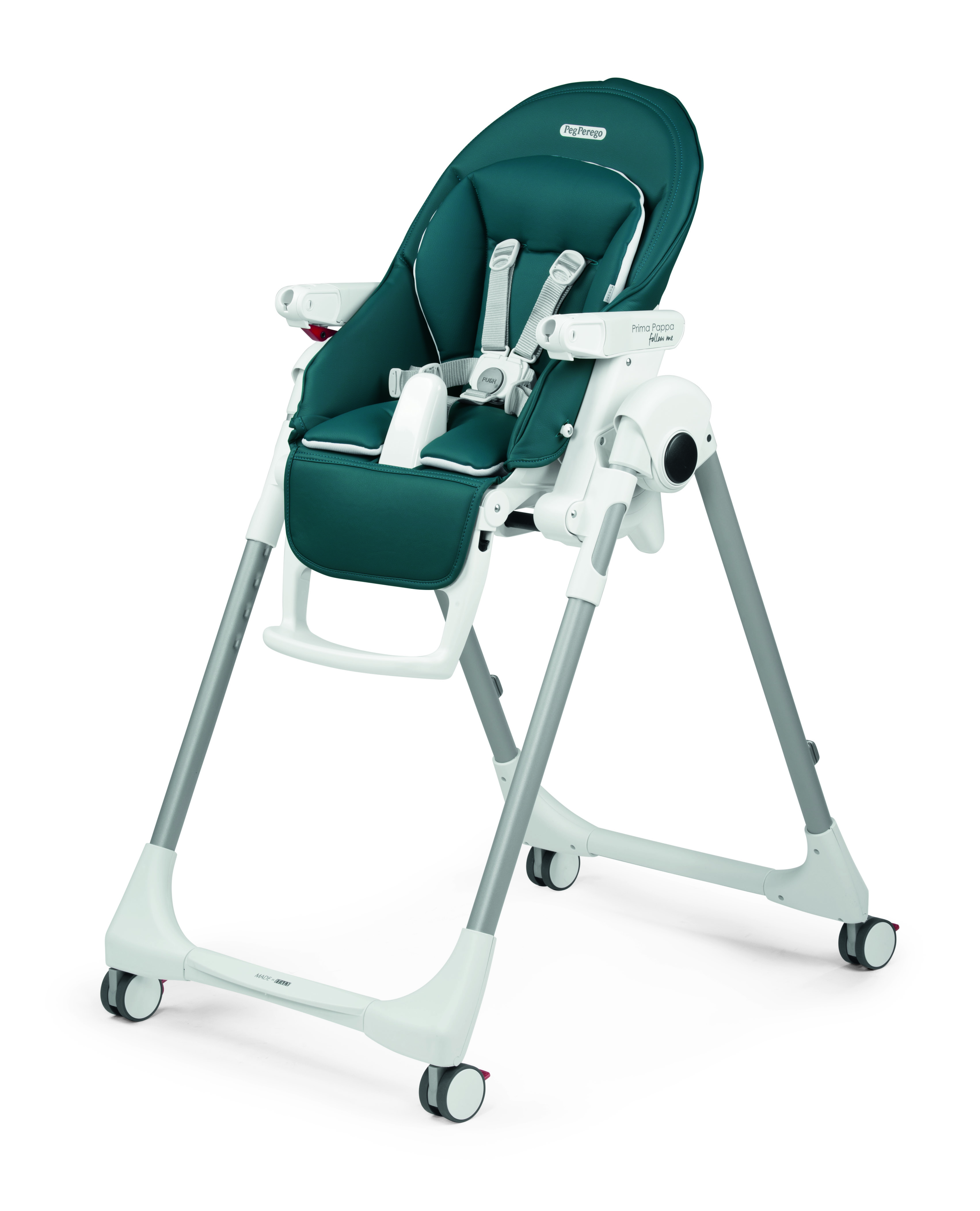 Стульчик для кормления Peg-Perego Prima Pappa Follow Me Plus синий - фото 3