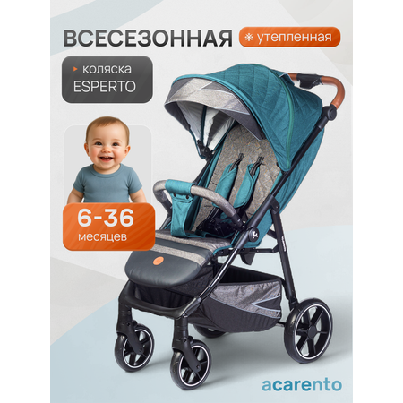 Коляска прогулочная Acarento бирюзовый