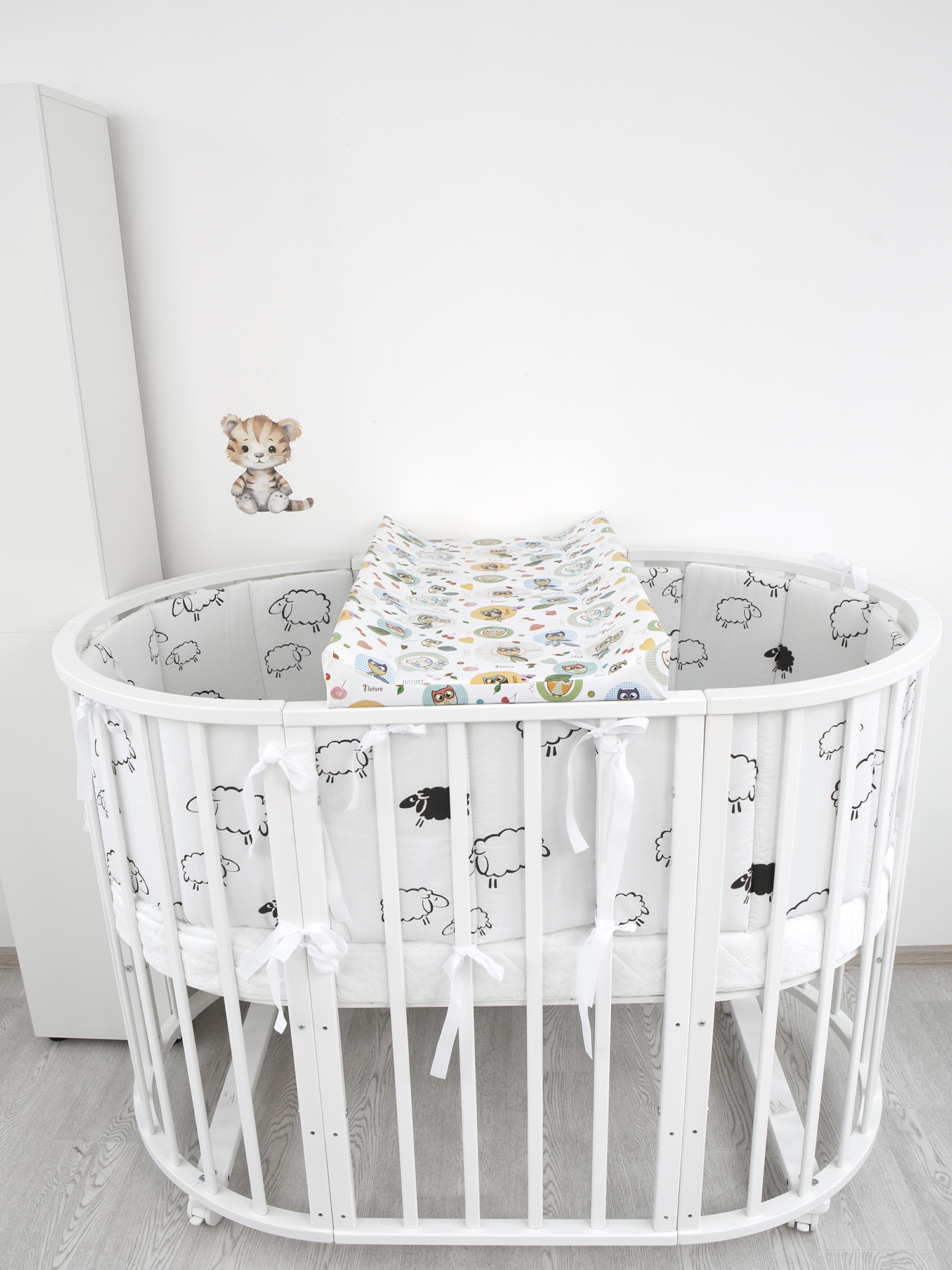 Пеленальная доска БОНЯМ совы - фото 7