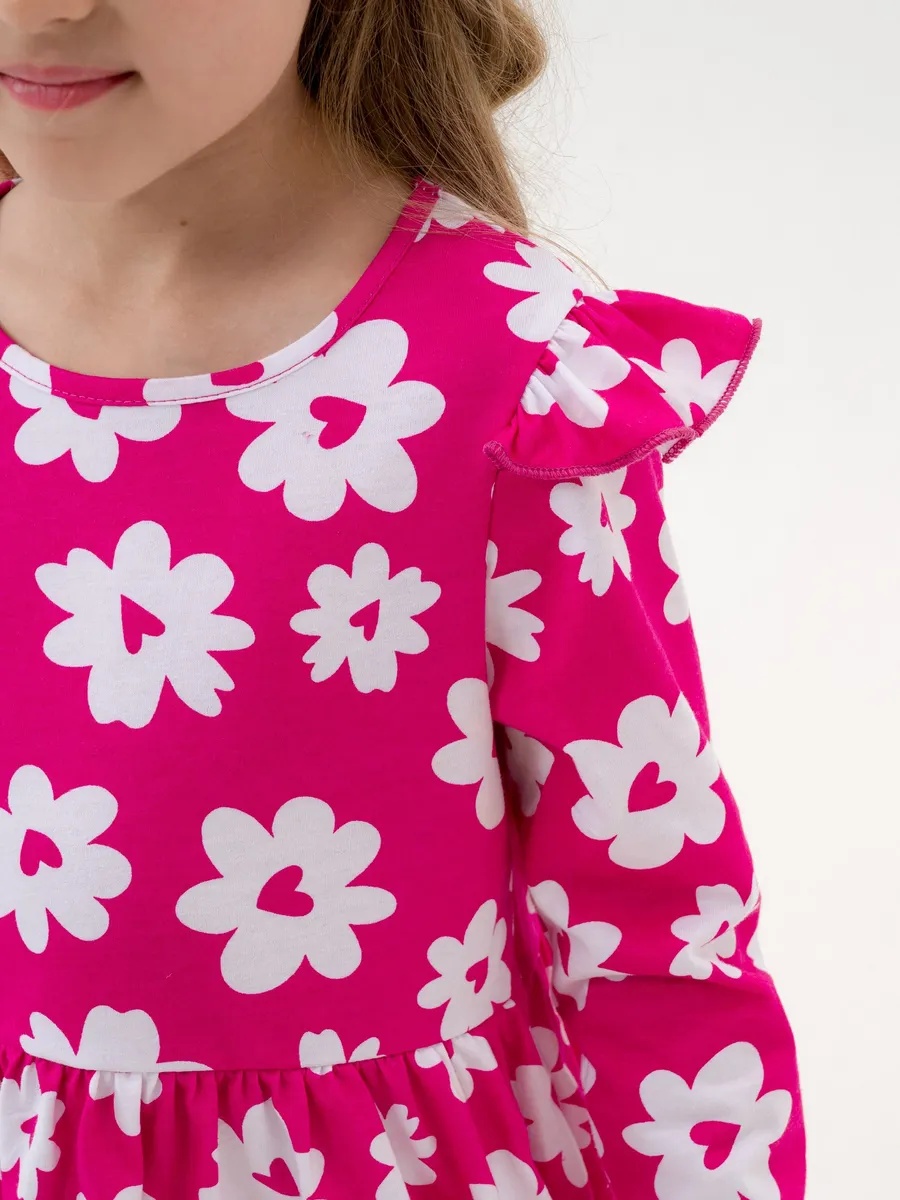 Платье NATIVIA ПТД/цветокссердечкомнакрасном - фото 13