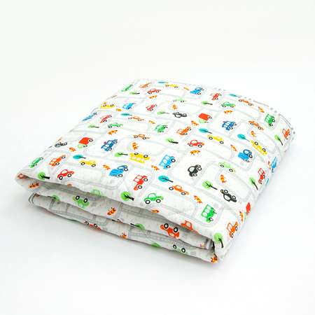 Коврик Amarobaby Soft Mat Дорога стеганный Серый
