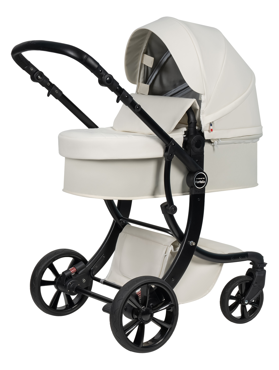 Коляска трансформер Aimile Spring белый - фото 10