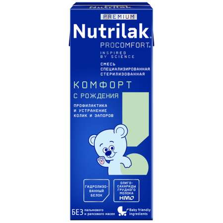 Смесь Nutrilak Premium Procomfort 200г с 0месяцев