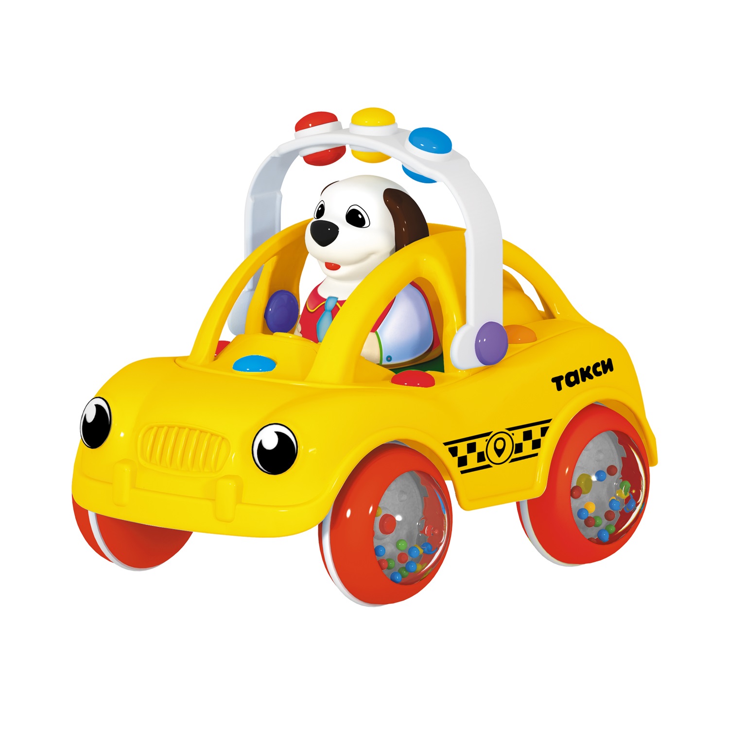 Автомобиль STELLAR Машинка Ватрушка.Такси - фото 1