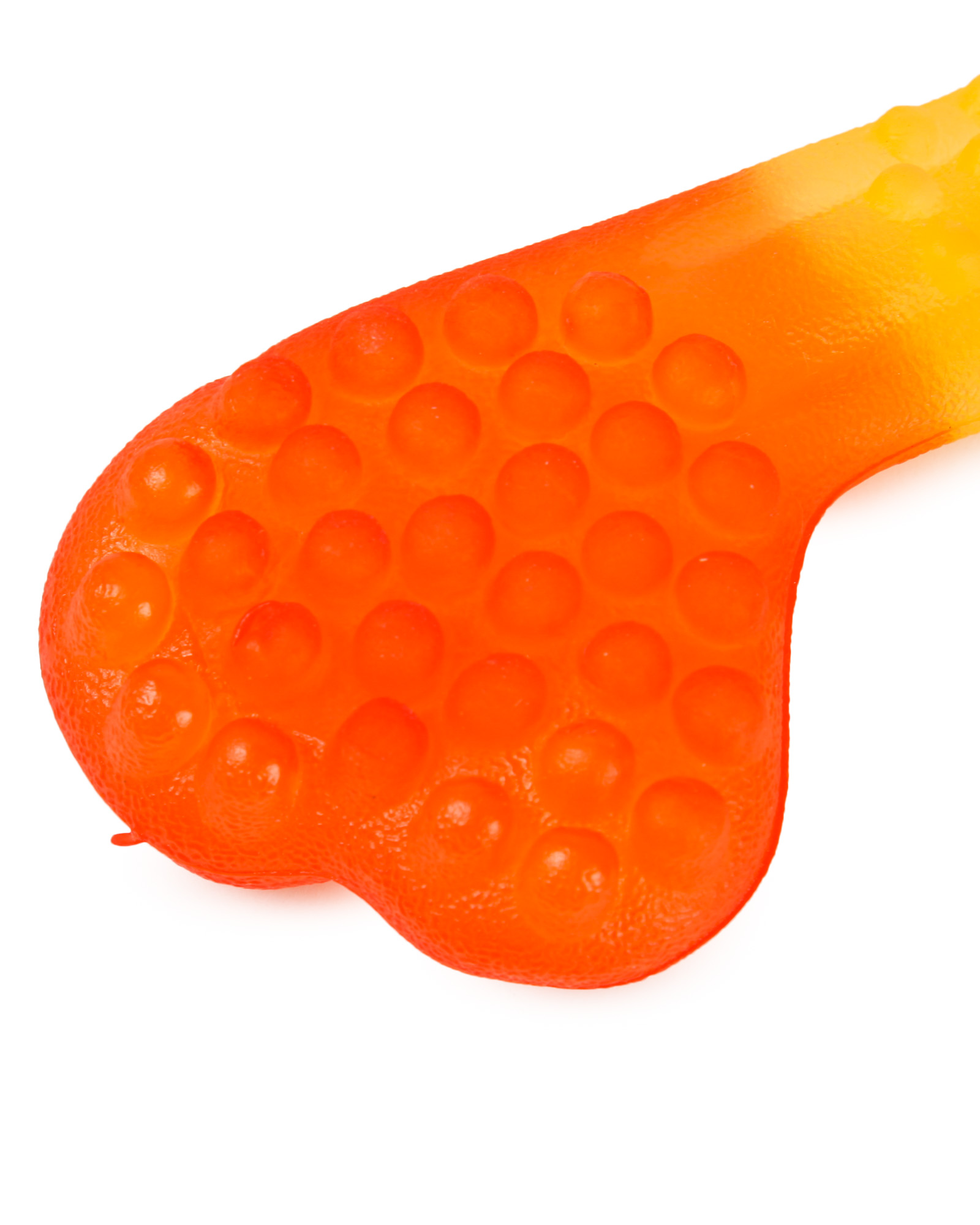 Игрушка для собак Barbaks Кость Градиент из ТПР с пищалкой 17см - фото 2