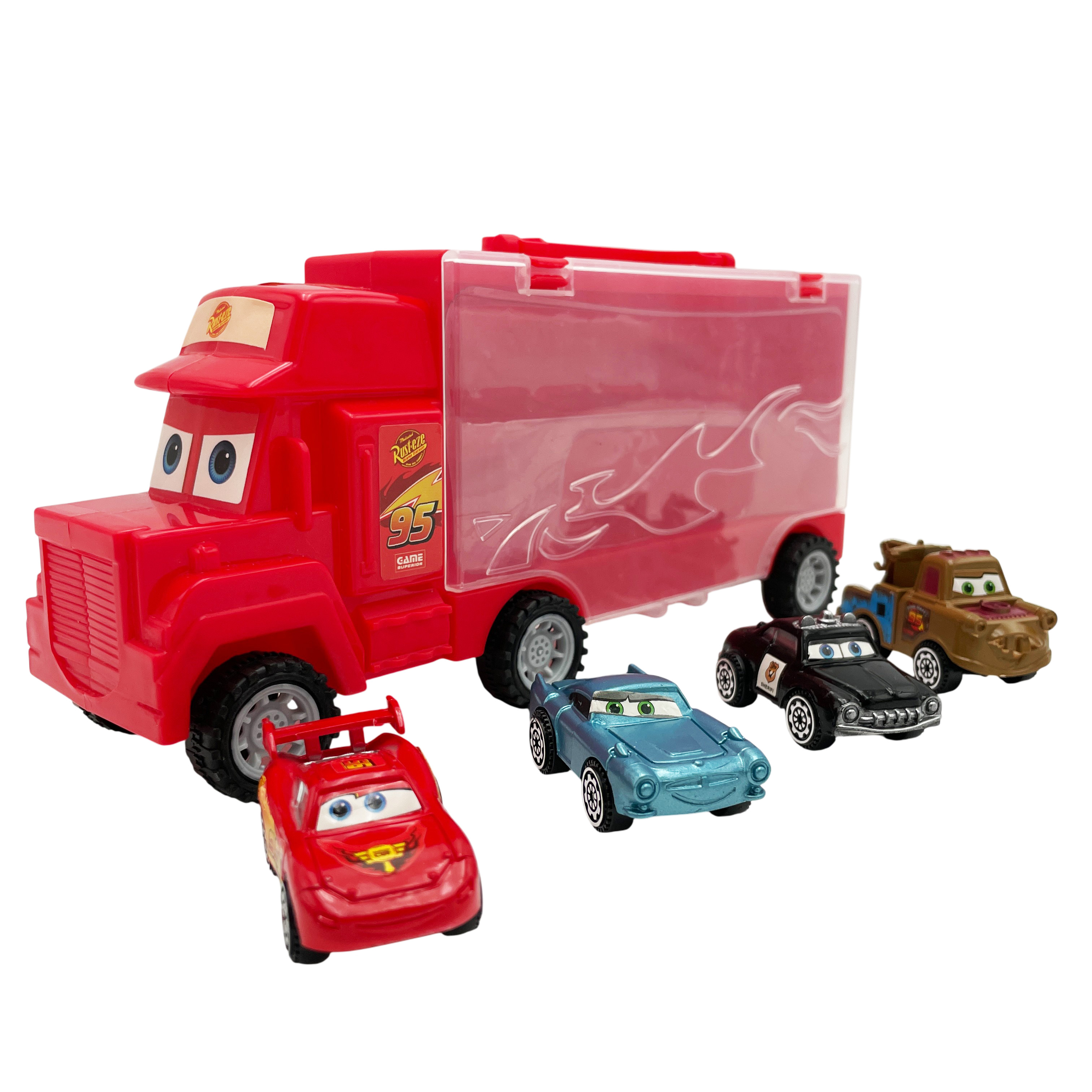 Автовоз Zhorya Молния Маккуин McQueen 3788-300 - фото 5