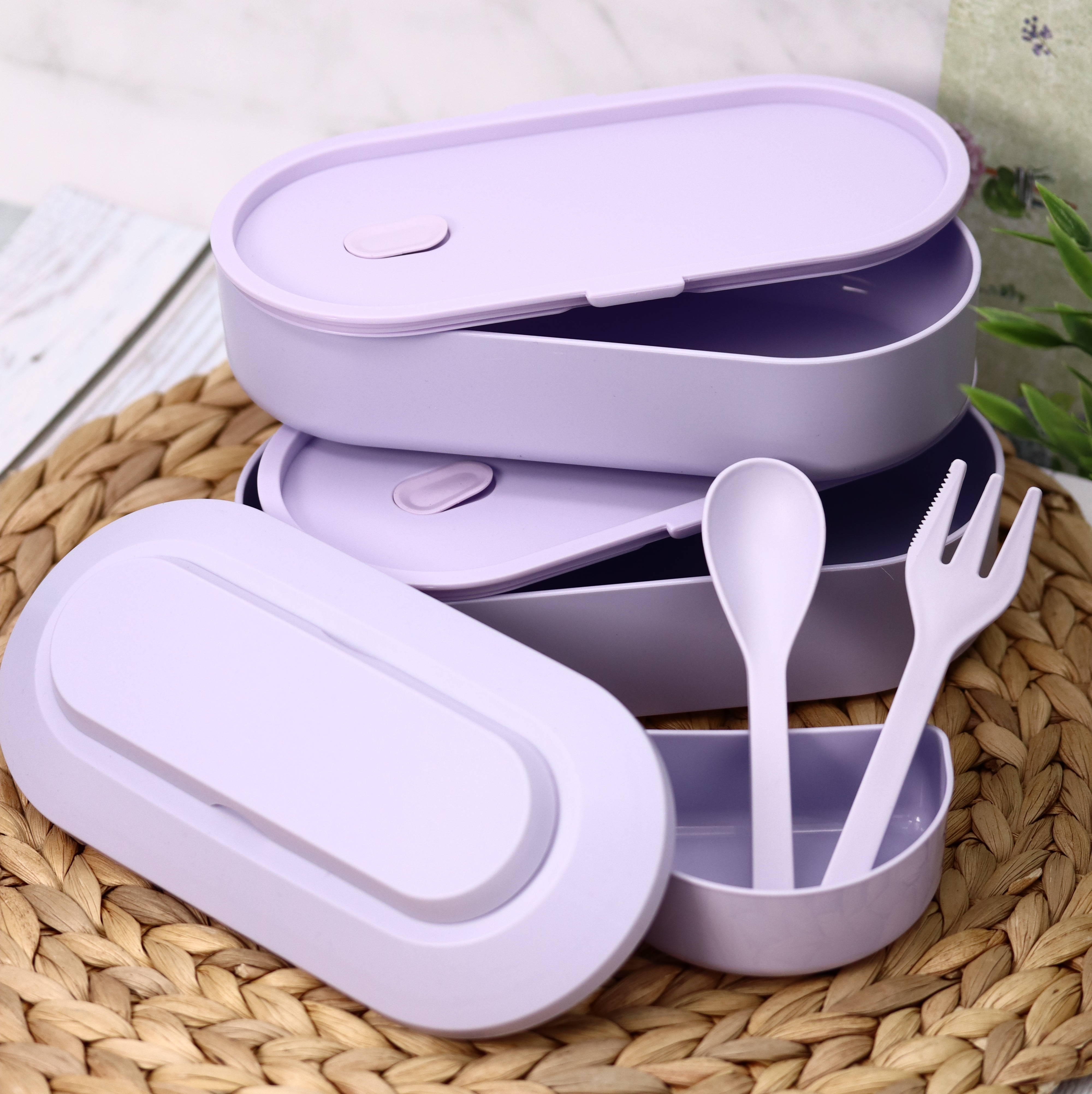 Ланч-бокс iLikeGift с приборами - фото 7