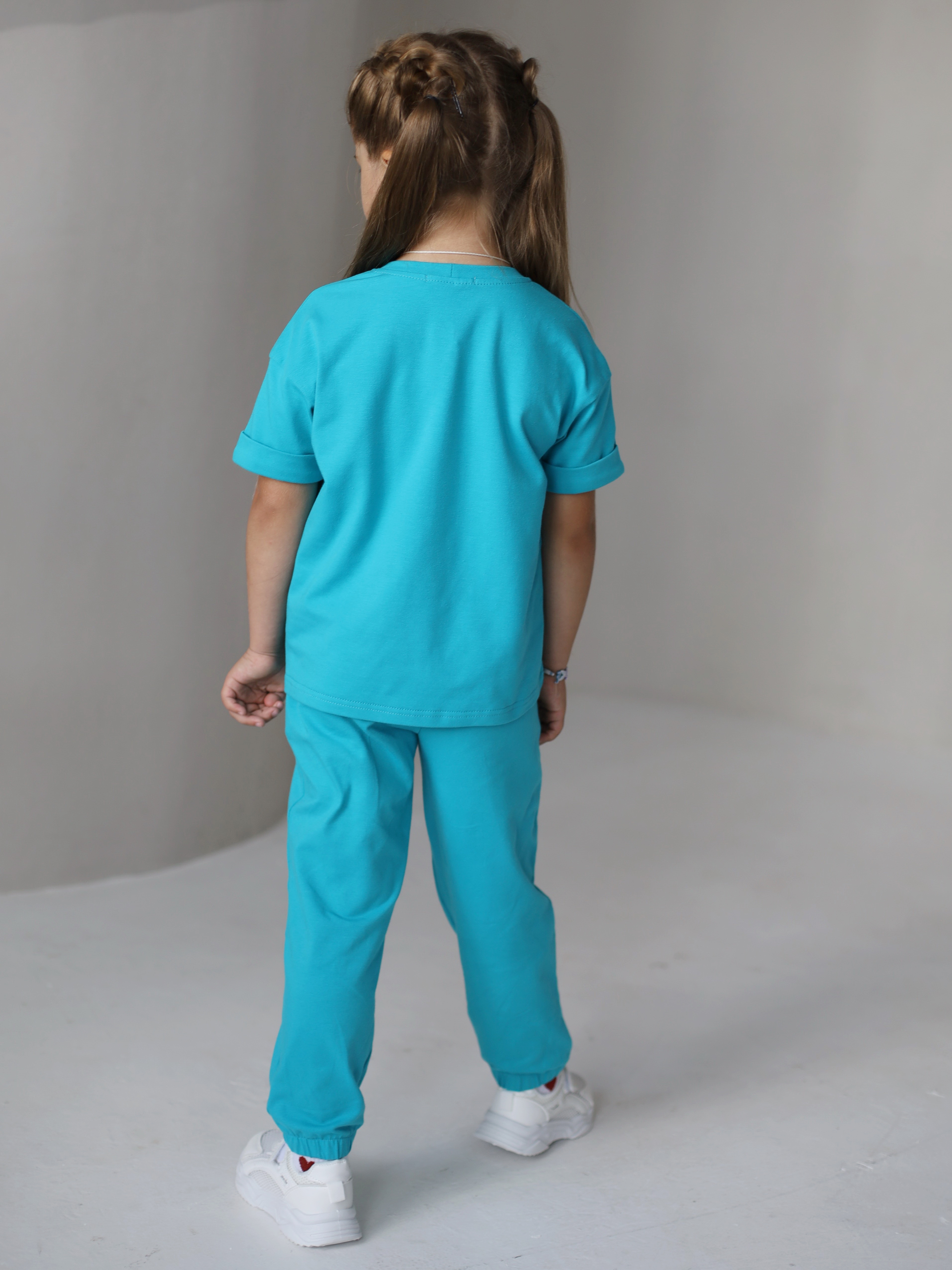 Костюм Агапэ 8017_бирюзовый - фото 6