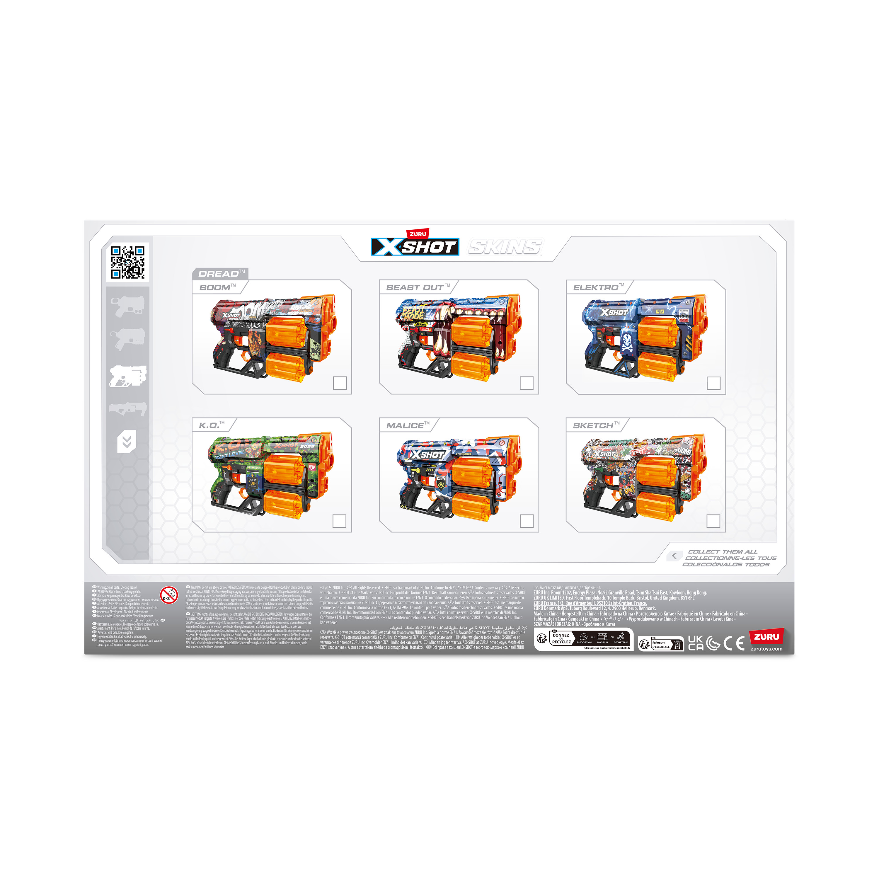 Бластер Zuru XSHOT  Skins - фото 12