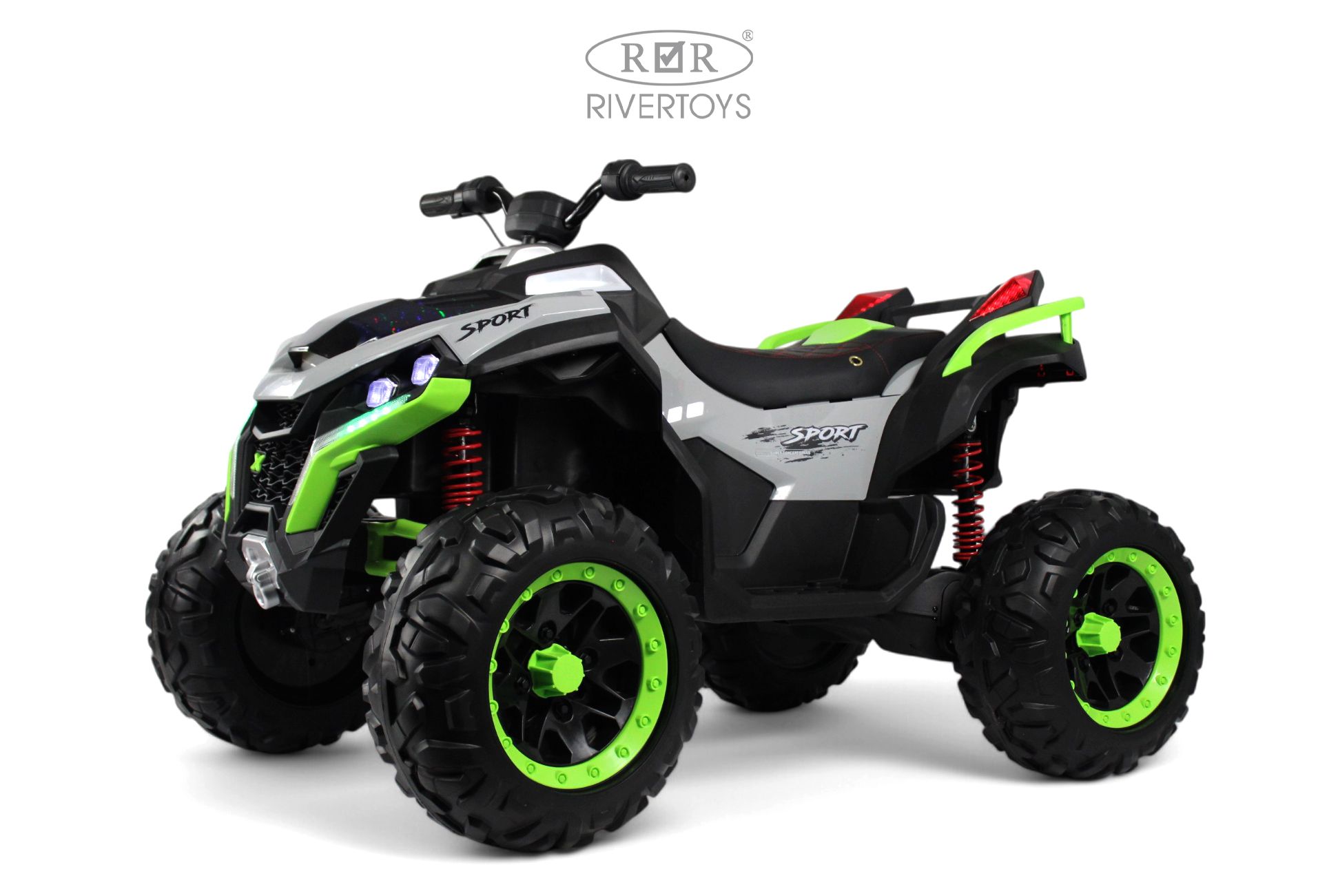 Электромобиль RIVERTOYS Z888VO-GREY С пультом ДУ - фото 1