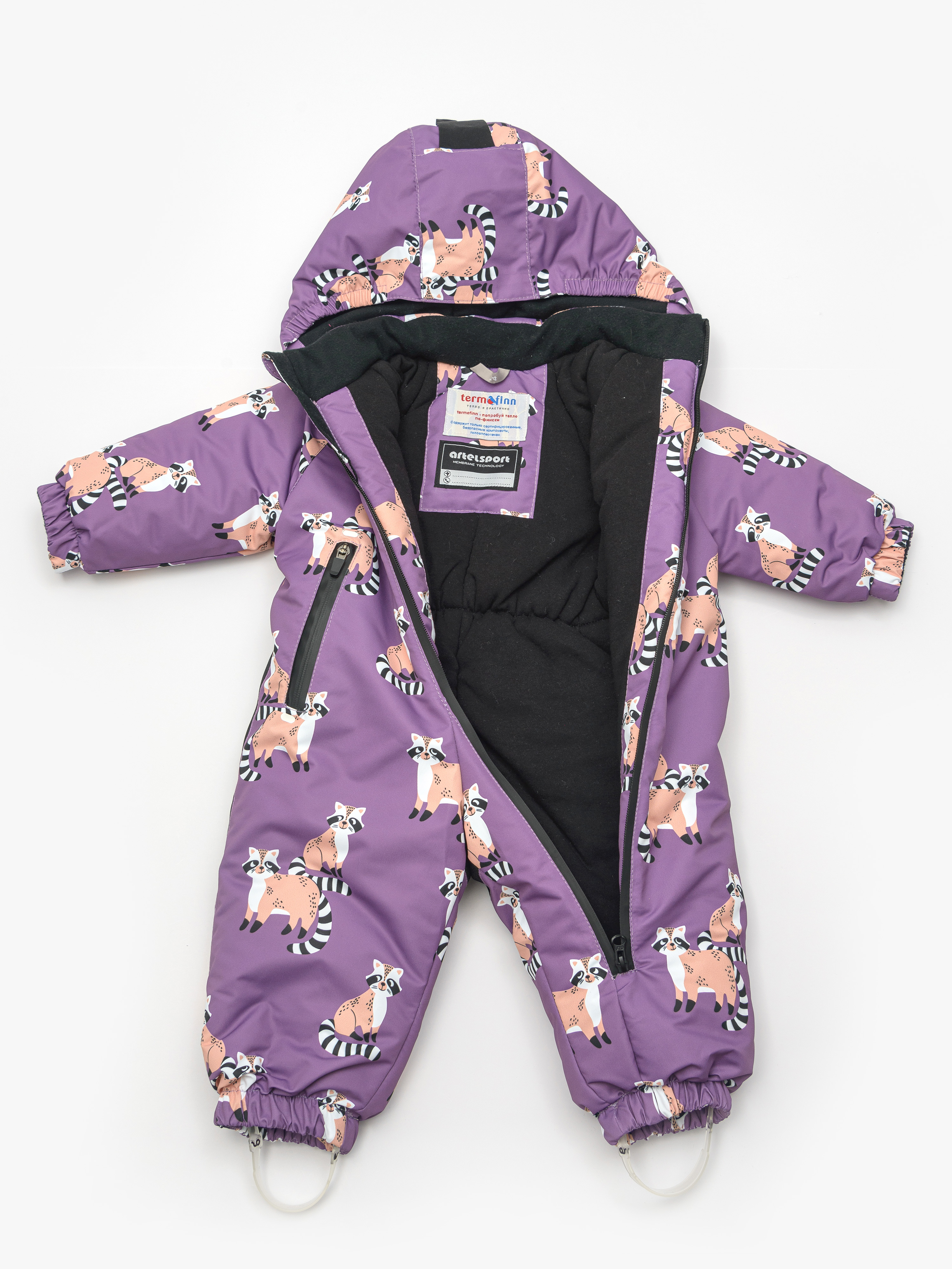 Комбинезон Artel 11049-12_lilac raccoon - фото 6