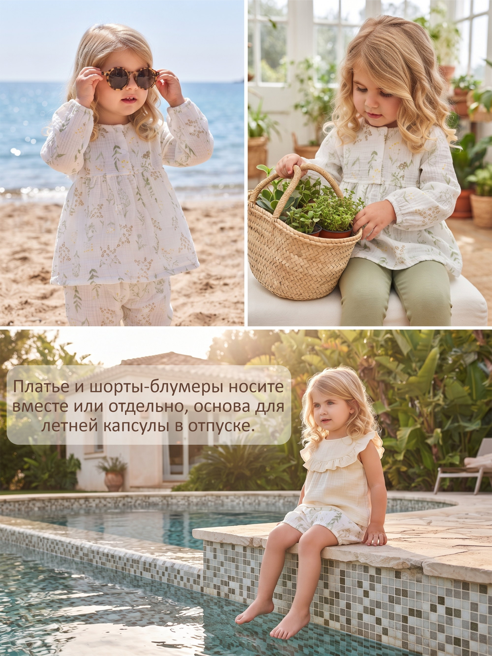 Платье и шортики СОННЫЙ ГНОМИК К4030/07 - фото 7