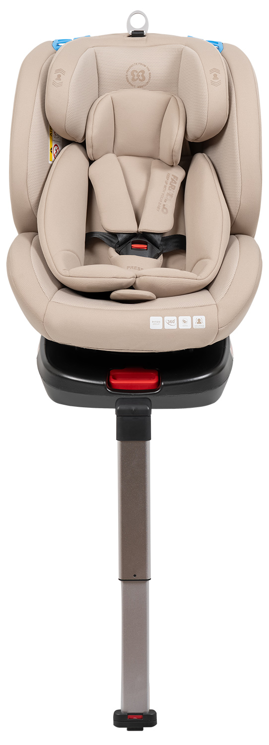 Автокресло Farfello YB102A Isofix 0+/1/2/3 (0-36 кг) бежевый - фото 12