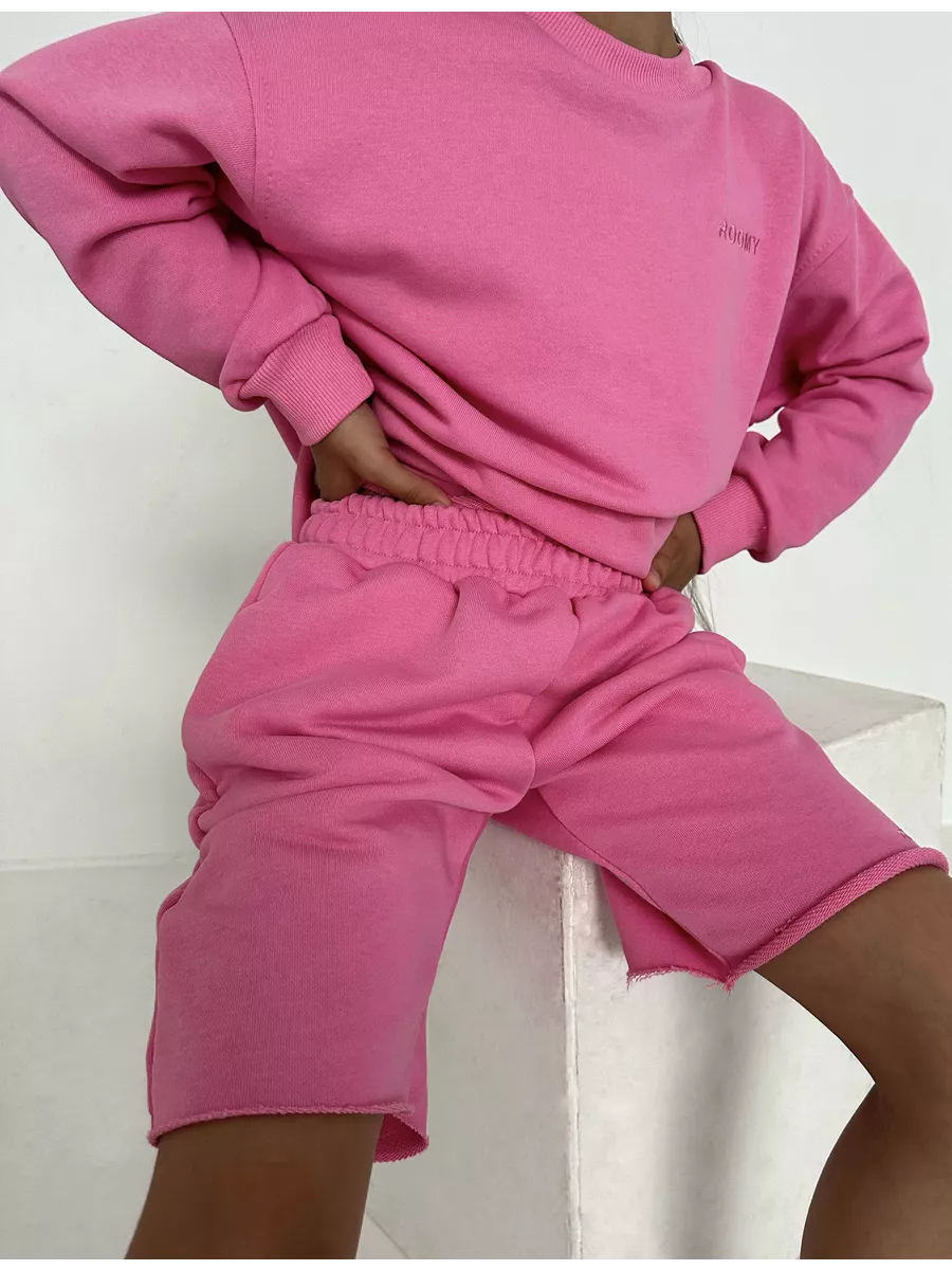 Шорты ROOMY ESSENCE COMFYshorts/pink - фото 2