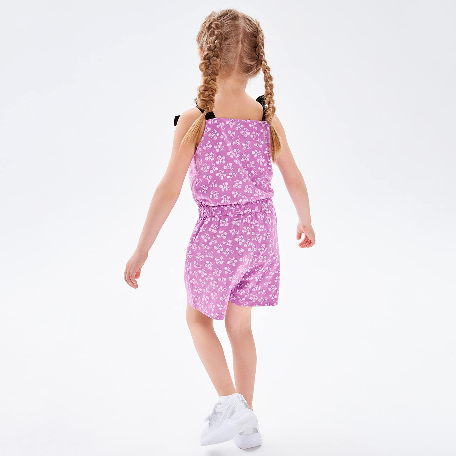 Полукомбинезон Lucky Child 143-31к/фиолетовый/2-12 - фото 6