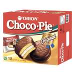 Пирожное-бисквит в шоколадной глазури Choco Pie Original 540г (18шт*30г)