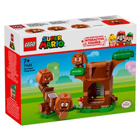 Конструктор LEGO Super Mario Игровая площадка Гумбы блочный