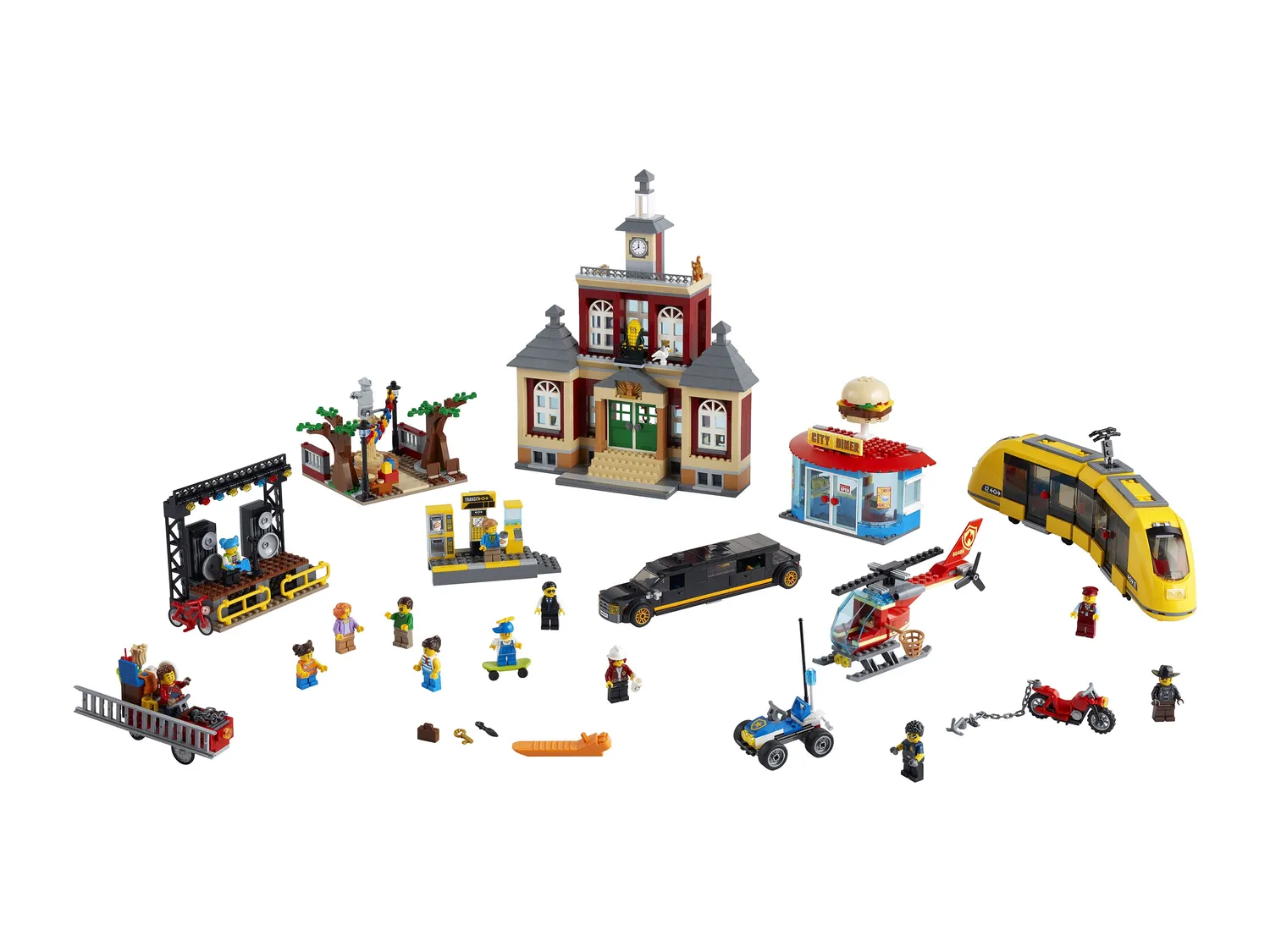 Конструктор LEGO City 60271 1518 дет. - фото 1