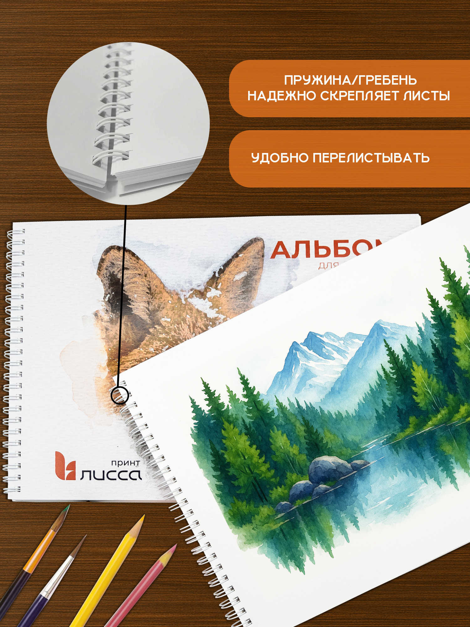 Альбом Лисса Принт А4 20 лист. 1 шт. - фото 2