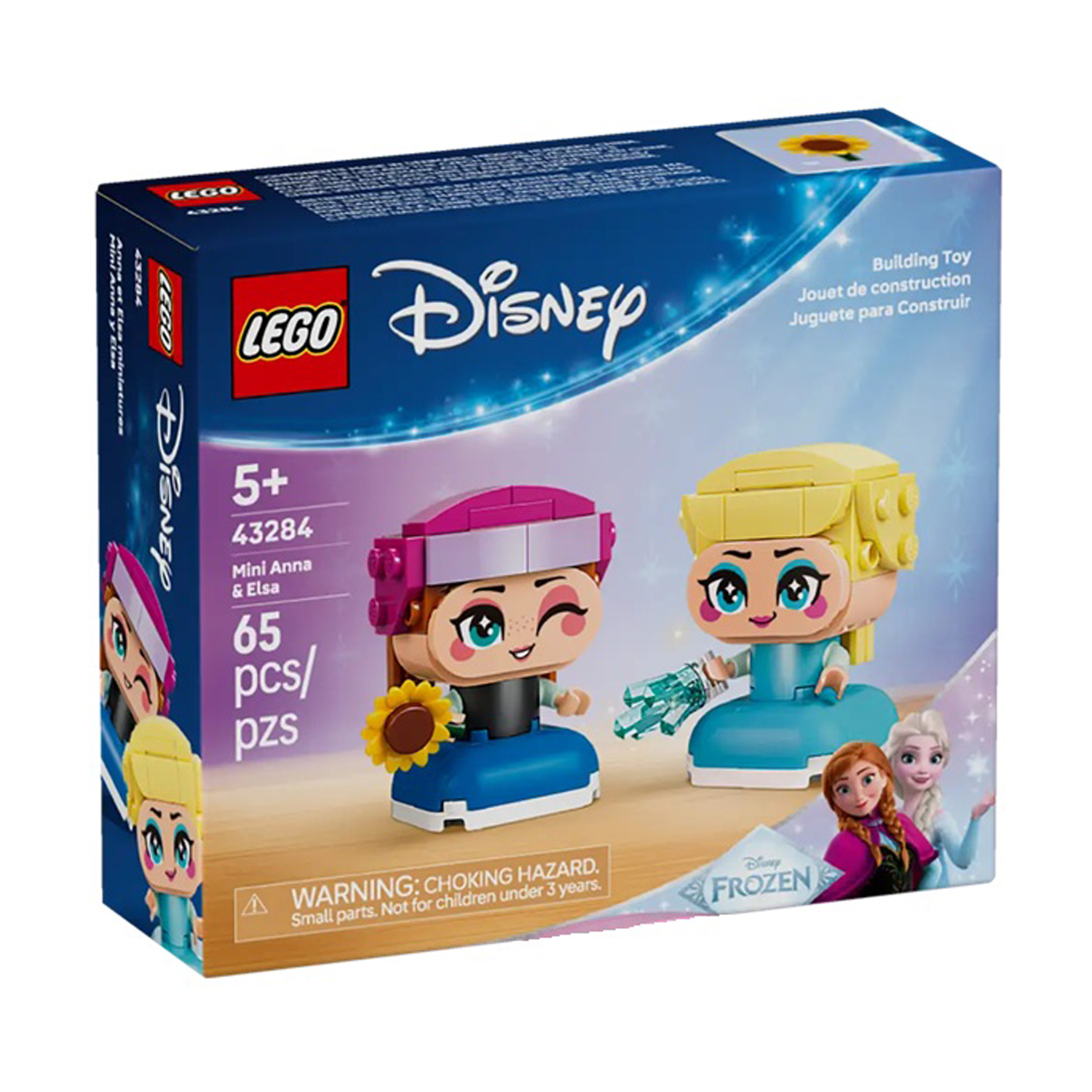 Конструктор LEGO Disney Princess Анна и Эльза 65 дет. - фото 2